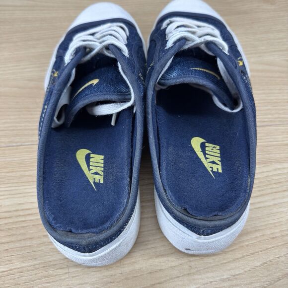 Y2k Nike Hermosa Slip On Denim Mule Shoe Women Size 8 Platform Punk Hip-Hop Vtg - Picture 7 of 15